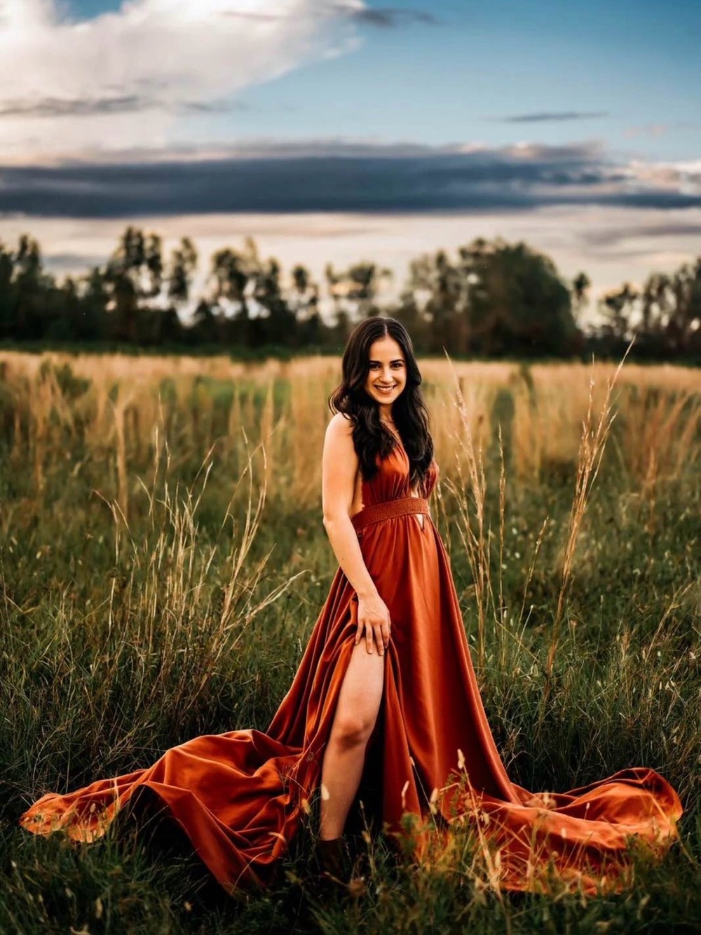 Salt and Ivy “The Luna” Maternity Dress for Photoshoot